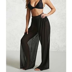 RESERVED Forever 21 Mesh Swim Cover Up Pants